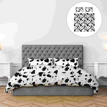 3 шт./компл. Комплект постельного белья в скандинавском стиле, комплект покрывал для спальни с рисунком молочной коровы