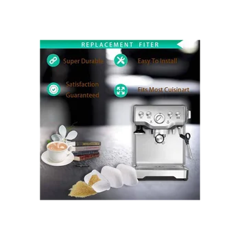 6 Упаковок совместимых фильтров для воды Breville BWF100, подходящих для кофемашины Breville Espresso, элемент фильтров для воды