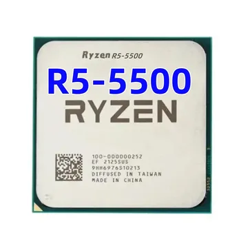 Ryzen 5 5500 R5 5500 B550 3,6 ГГц 6-Ядерный 12-потоковый процессор Процессор 7 Нм L3 = 16 М Сокет AM4 Высококачественный процессор