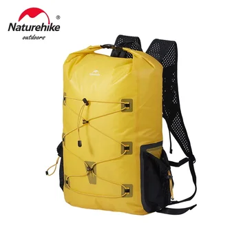 Водонепроницаемый рюкзак Naturehike объемом 25 л, сверхлегкая разделительная сумка для влажной и сухой уборки, походный рюкзак для плавания на открытом воздухе