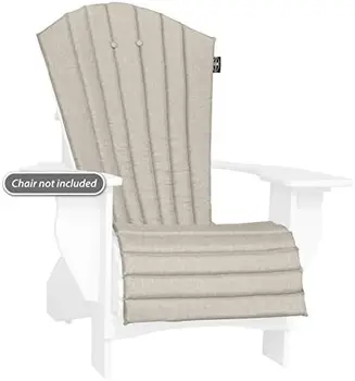 Всепогодная подушка для сиденья стула, быстросохнущая олефиновая ткань - Подушка для стула Adirondack для Вашего стула-Стул в комплект не входит (плитка 