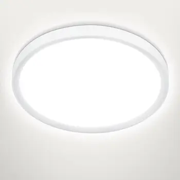 Встраиваемый потолочный светильник мощностью 70 Вт, 24 Вт, 12 дюймов, идеально подходит для ванных комнат, прачечных, спален, коридоров и гостиных