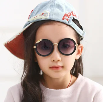 Детские солнцезащитные очки класса люкс Victorylip Для мальчиков и девочек, Милое зеркало, Детская рамка, зеркало UV400, Модные очки, Солнцезащитные очки