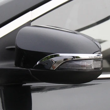 Для Toyota C-HR CHR 2016-2020 ABS Хромированное боковое зеркало заднего вида, защитная стримерная накладка, аксессуары для стайлинга автомобилей, 2 шт.
