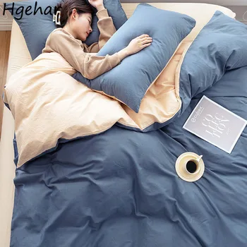 Домашний пододеяльник для постельного белья размера King-Size, Queen-Size, Съемное четырехсезонное дышащее удобное одеяло, пылезащитные постельные принадлежности