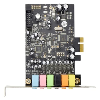 Звуковая карта PCIe 7.1 CH, стереозвук объемного звучания PCI-E, встроенный 7.1-канальный звук, аудиосистема CM8828