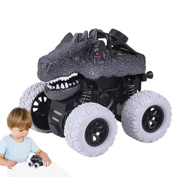 Игрушки-динозавры, машинки, грузовик с фрикционным приводом, грузовик-динозавр для детей, мини-инерционная машинка, игрушка для детей, подарок для мальчиков и девочек
