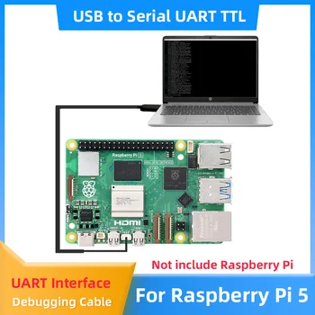 Инструмент отладки кабеля USB к последовательному UART TTL для Raspberry Pi 5