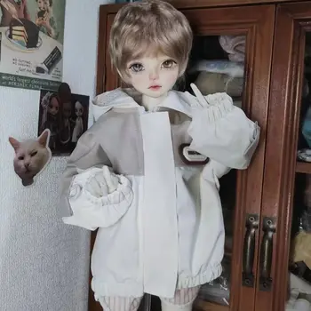 Кукольная одежда BJD для 1/4 размера милая кукольная одежда куртка с капюшоном ветровка пальто кукольная одежда BJD 1/4 аксессуары для кукол