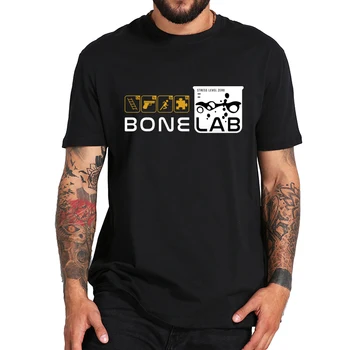 Мужская футболка Bonelab, подарок фанатам забавных экшн-игр, хлопковые унисекс с коротким рукавом, Мягкие повседневные футболки с круглым вырезом и круглым вырезом в стиле О-образным вырезом