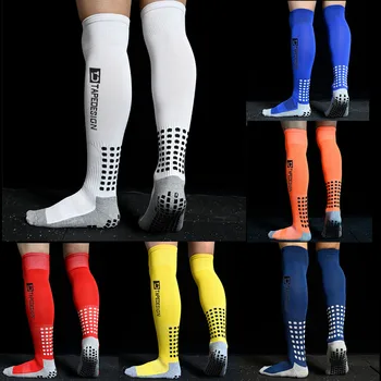 Нескользящие мужские футбольные Новые носки 2022 года, Дышащие Носки с полотенцем до колена, Велосипедные Пешие прогулки, спортивные тренировочные Длинные футбольные носки