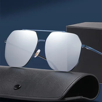 Новые нейлоновые Поляризованные Солнцезащитные очки Модные мужские Солнцезащитные очки для вождения на открытом воздухе Классические Винтажные мужские Солнцезащитные очки UV400 Gafas De Sol