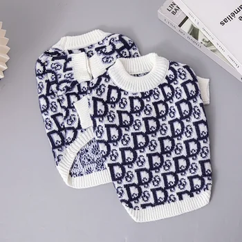 Новый Осенне-зимний Роскошный свитер для домашних животных, Высокоэластичная двухслойная теплая одежда для собак породы Корги Такса