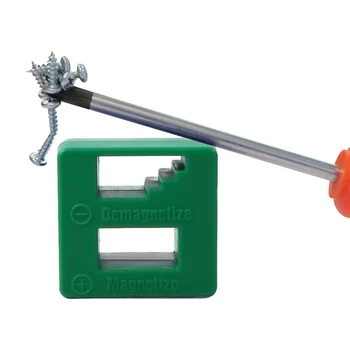 Отвертка 2 В 1 Намагничивающий размагничиватель Инструмент для изменения магнетизма Ручной инструмент Машина для быстрого намагничивания