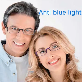Очки для чтения Zilead с синим светом для мужчин и женщин, металлический каркас, портативный держатель для ручки HD, Сверхлегкие очки с защитой от радиации