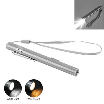 Портативный профессиональный медицинский светодиодный фонарик, перезаряжаемый через USB, энергосберегающий мини-фонарик-ручка для стоматолога, кемпинг, пешие прогулки