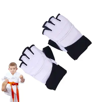 Протектор для Тхэквондо Волшебная Лента Спарринговые Перчатки Для Тхэквондо Защита Рук И Ног Дышащая Защита Для Ног Для Тхэквондо ММА Взрослый Ребенок