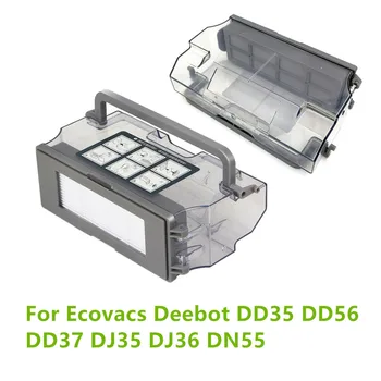 Пылесборник с Hepa-фильтром для Ecovacs Deebot DD35 DD56 DD37 DJ35 DJ36 DN55 Пылесборник