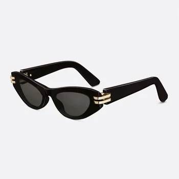Роскошные солнцезащитные очки в стиле Кошачий глаз для женщин Изысканный дизайн Настраиваемые линзы Ацетатные солнечные очки ручной работы