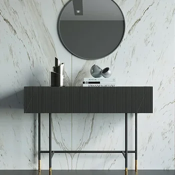 Роскошный минималистичный дизайн приставного столика, дисплей, приставной столик для гостиной, Офисный тонкий стол для хранения, мебель для дома Basse Design