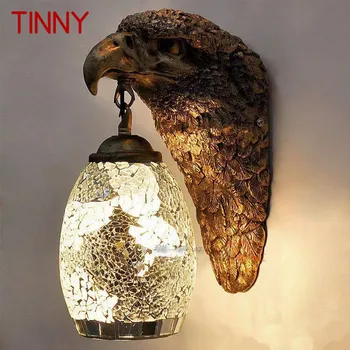 Современный настенный светильник TINNY Eagle, Персонализированный и креативный Светильник для украшения гостиной, спальни, прихожей, бара