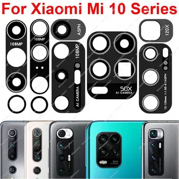 Стеклянная Линза Задней камеры Заднего Вида Клейкая Наклейка Для Xiaomi Mi 10 Pro Ultra Lite 10T Lite 10S 10i Mi Note10 Note 10 Pro 5G