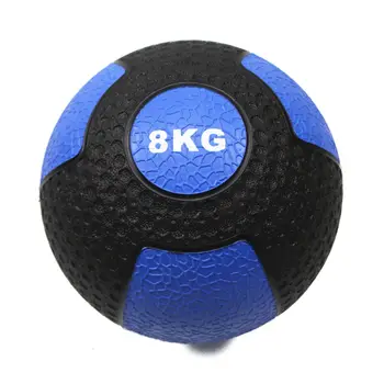 Утяжеленный Фитнес-двухцветный нескользящий резиновый мяч для бодибилдинга Для тренировок