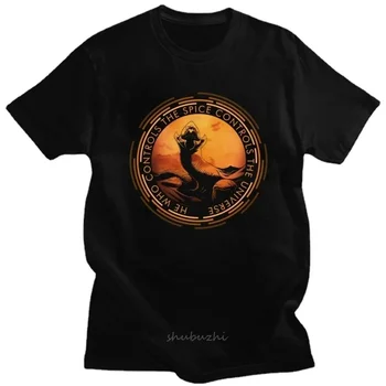 Футболка Shai Hulud, футболка Arrakis Sandworm, футболка в стиле научной фантастики, модная рубашка с коротким рукавом, товары для одежды, хит продаж